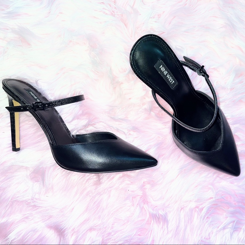 *BNWOT* Nine West slide pumps